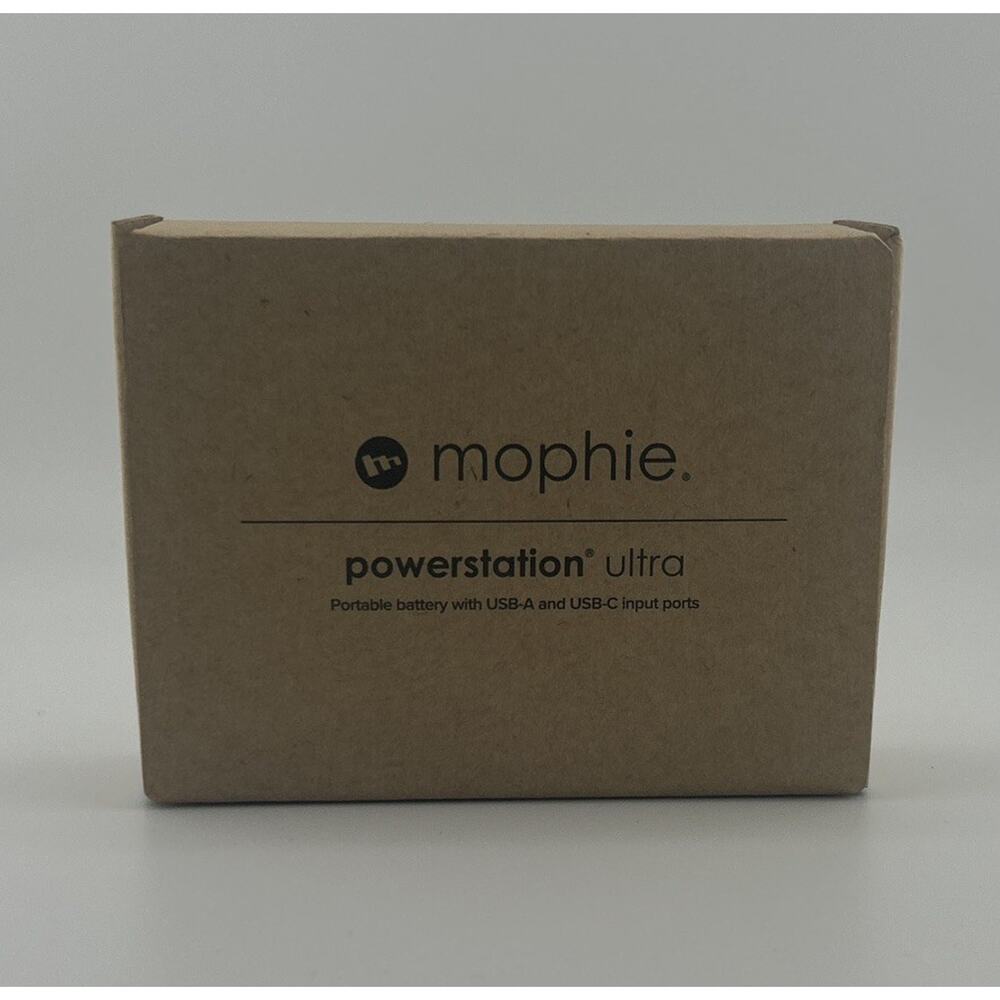 mophie Powerstation Ultra Power Bank Portable Battery Charger White